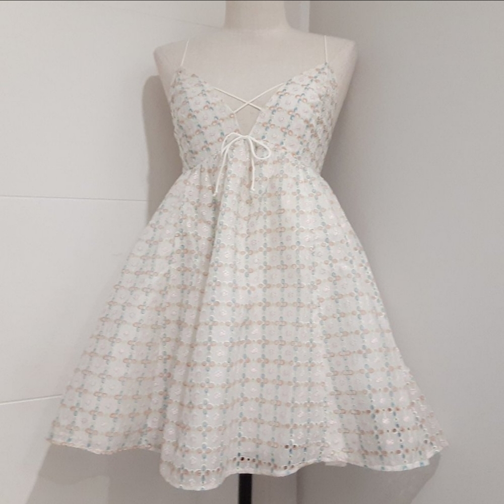 🍋***1 Large Left!**For Love and Lemons Jodi Mini Dress